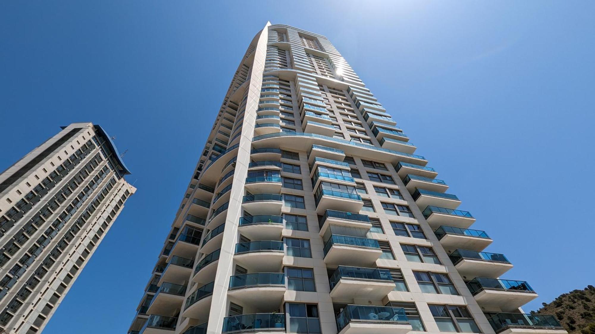 Torre Lugano Sea View Apartment Benidorm Bagian luar foto